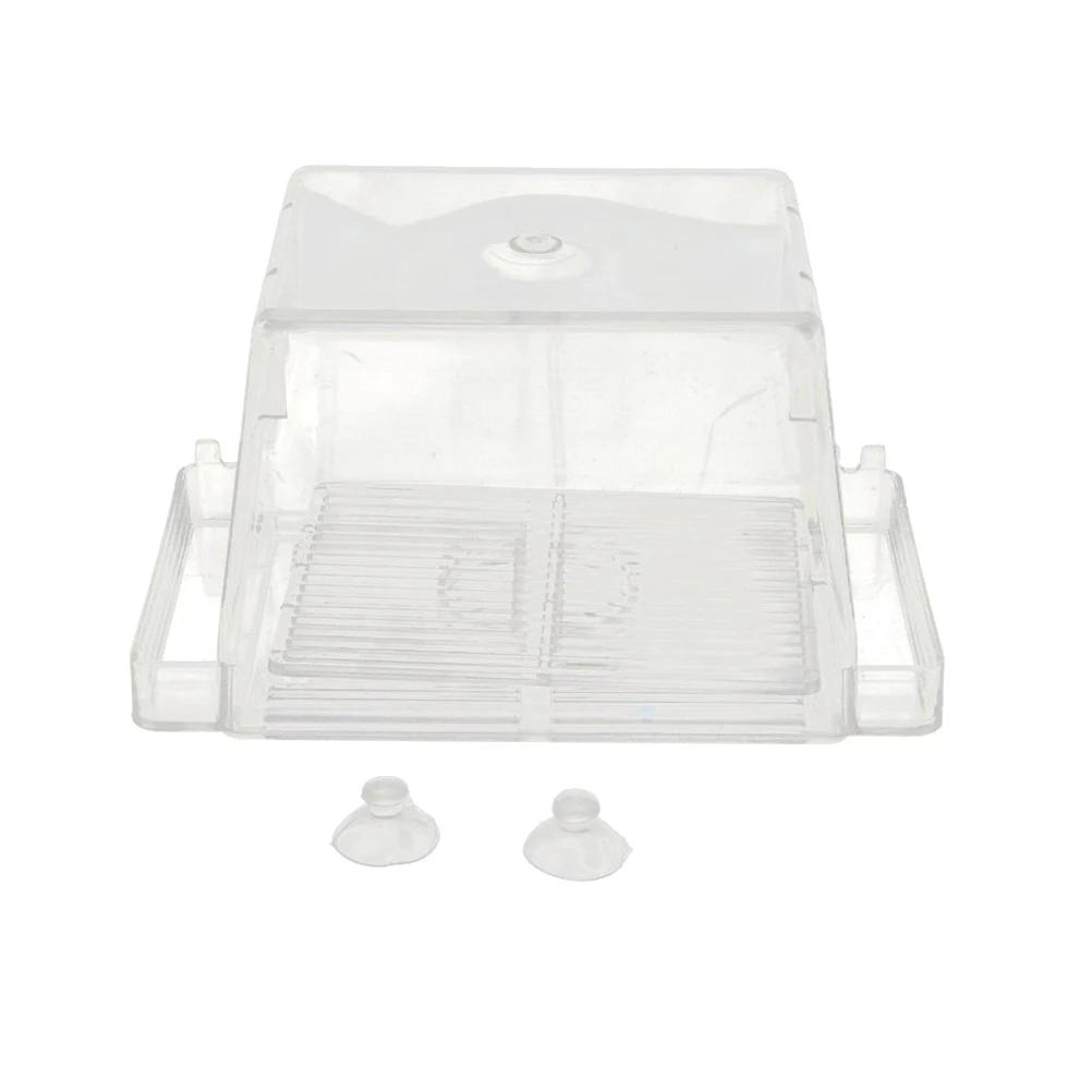 

Fish Breeding Box 12 6x7x7cm Transparent Acrylic Fry Hatching Tank Isolation Box for Betta Guppy Aquarium Viviparous Fish