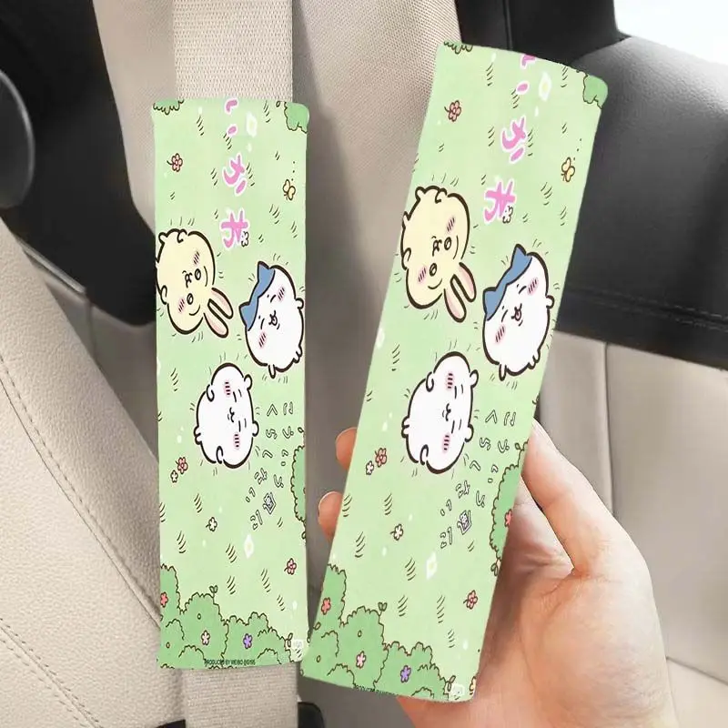 Cartoon Kawaii Seat Belt Shoulder Protector Car Decoration Suitable for All Seasons Not Grinding Clothes Good Quality Chiikawa