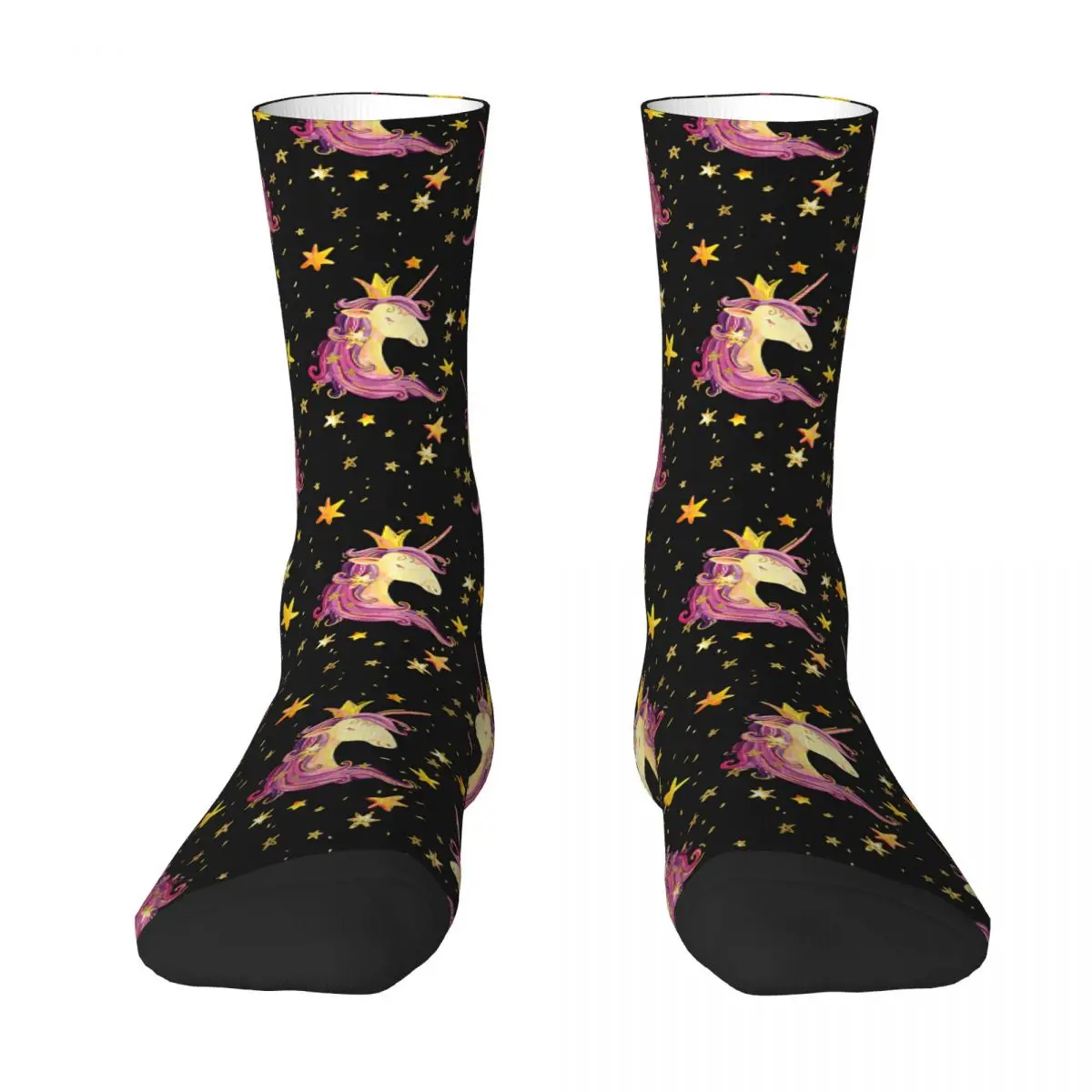 

Cute Unicorns And Stars Seamless Pattern Adult Socks,Unisex socks,men Socks women Socks