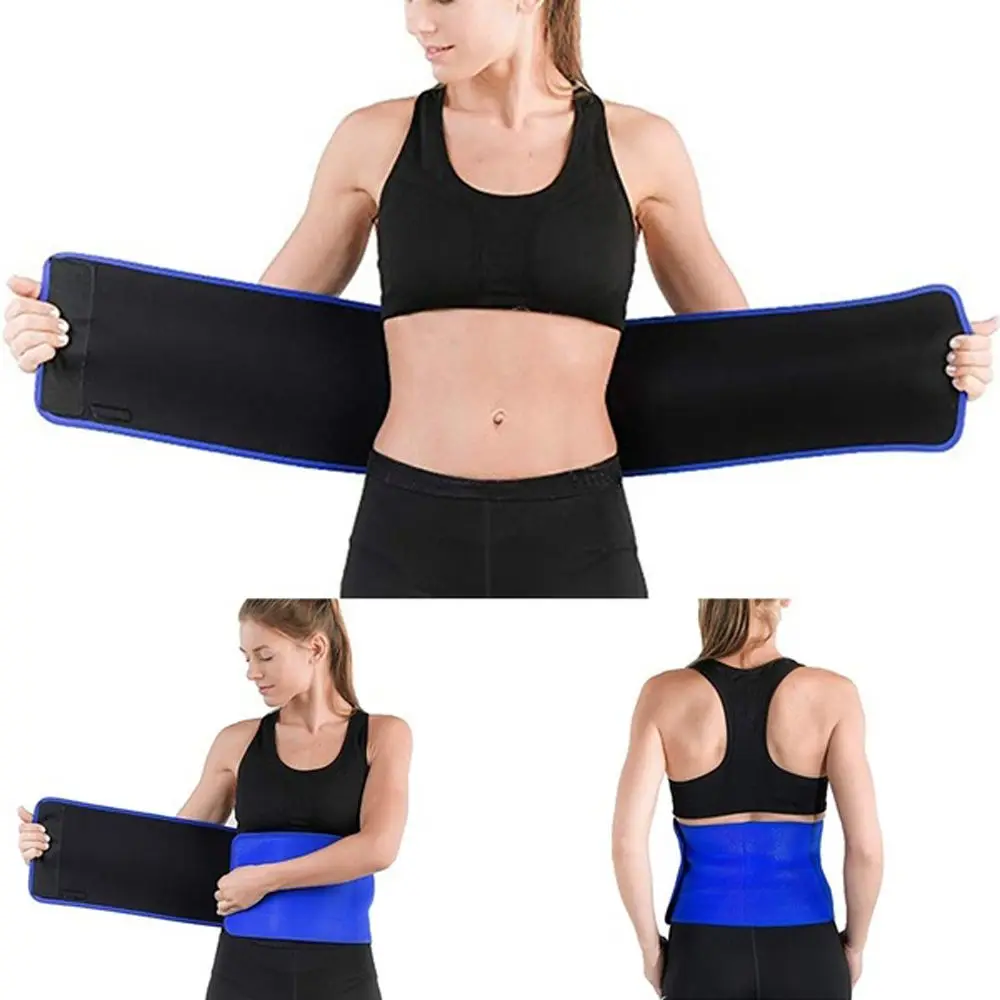 Elastic Fitness Slimming Body Waist Exercise Bands Waist Trimmer Belt Belly Burn Fat Tummy Body Shaper Slimming Belt