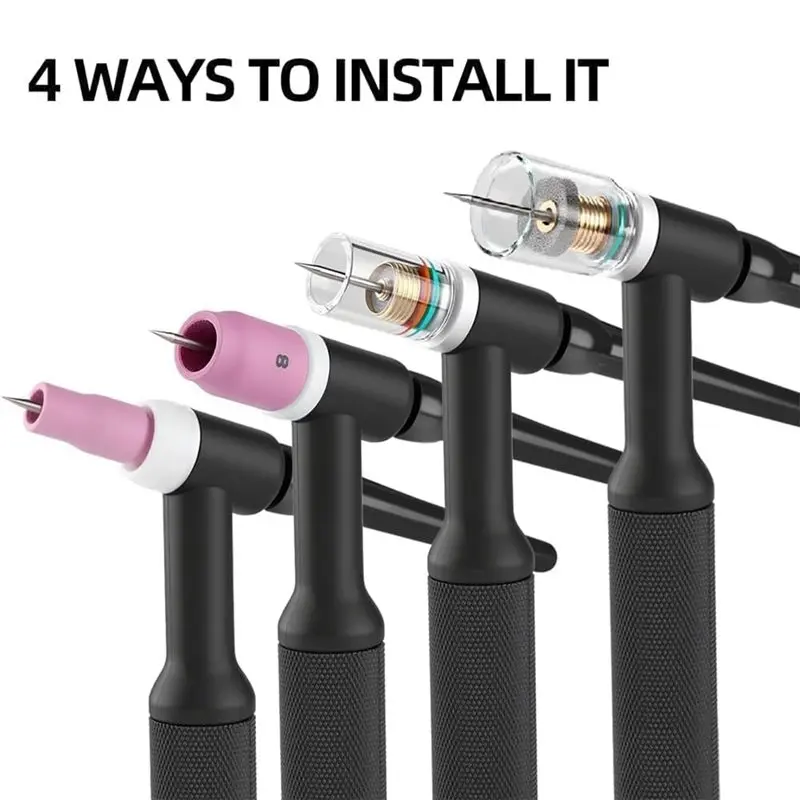 طقم لحام ABVC TIG (80 قطعة) مع فوهة الألومينا وأكواب زجاجية لـ WP-17/لـ WP-18/لنماذج الشعلة WP-26 #2