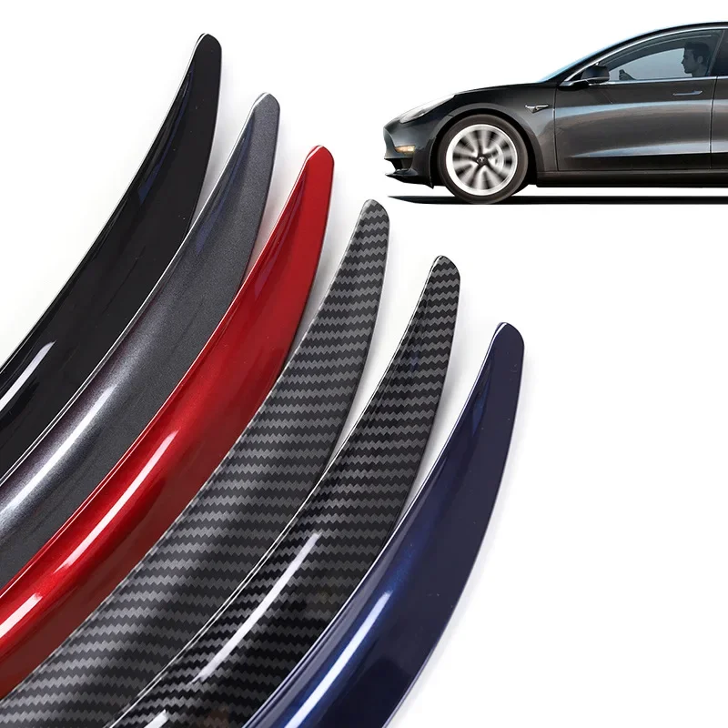 Mudguard for Tesla Model 3 Fender Wheel Eyebrow Spoiler Car Modification Camera Protection Decoration ABS Decoration 2017-2023