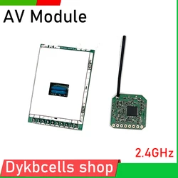 600M 2.4G  Video transmission module Wireless Audio Stereo AV Transmitter / AV Receiver  for images monitor DVD DVB