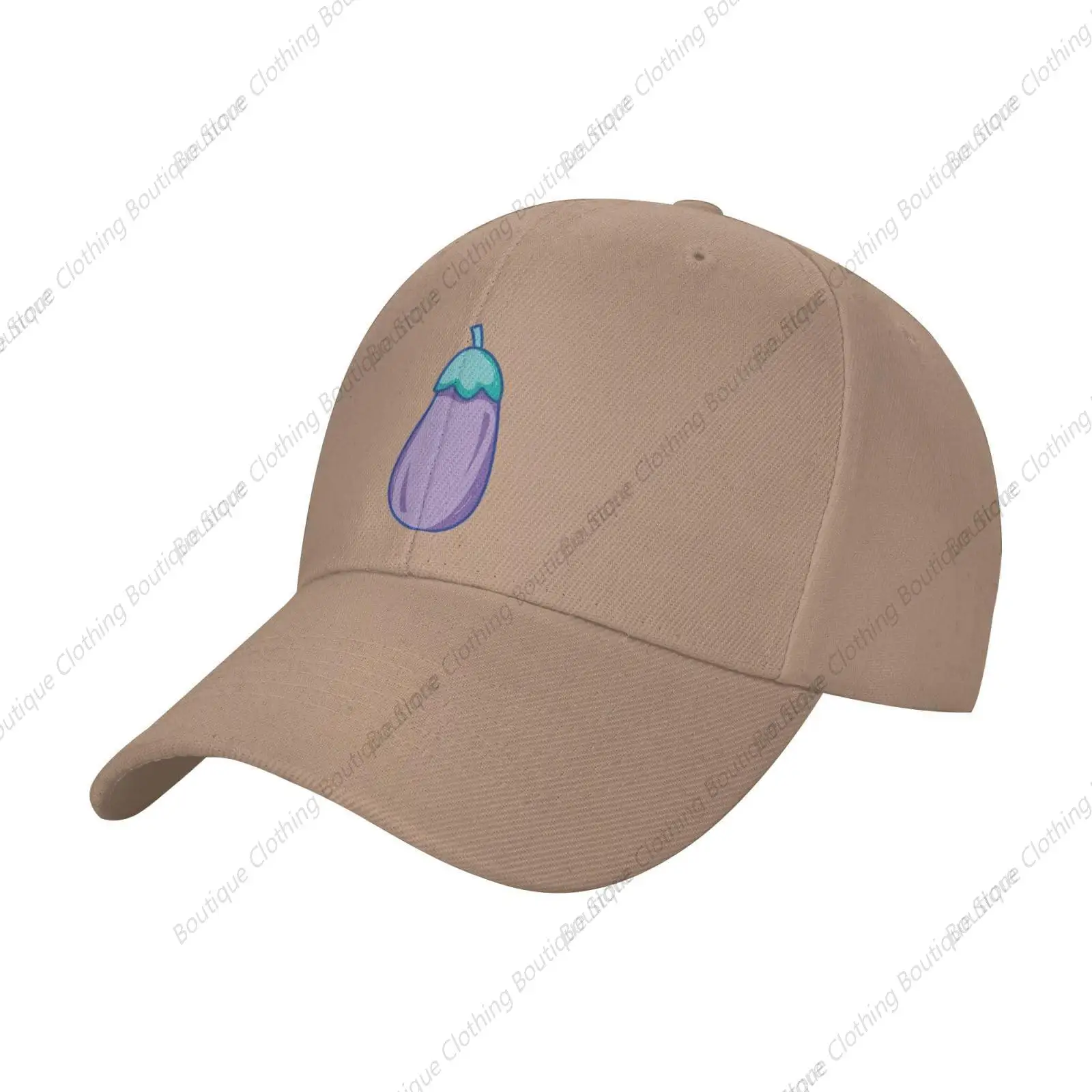 

Eggplant Organic Vegetables Baseball Cap for Men Women Classic Adjustable Golf Dad Hat Natural