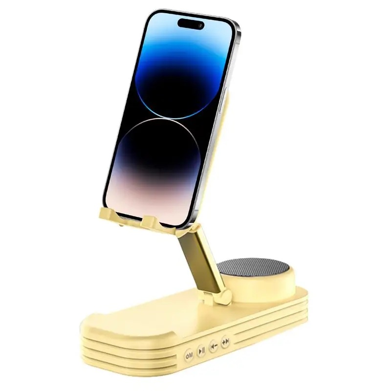 Cell Phone Stand With Wireless Speaker Phone Mount With Speaker 2 In 1 Phone Mount With Speaker Shower Phone Speaker