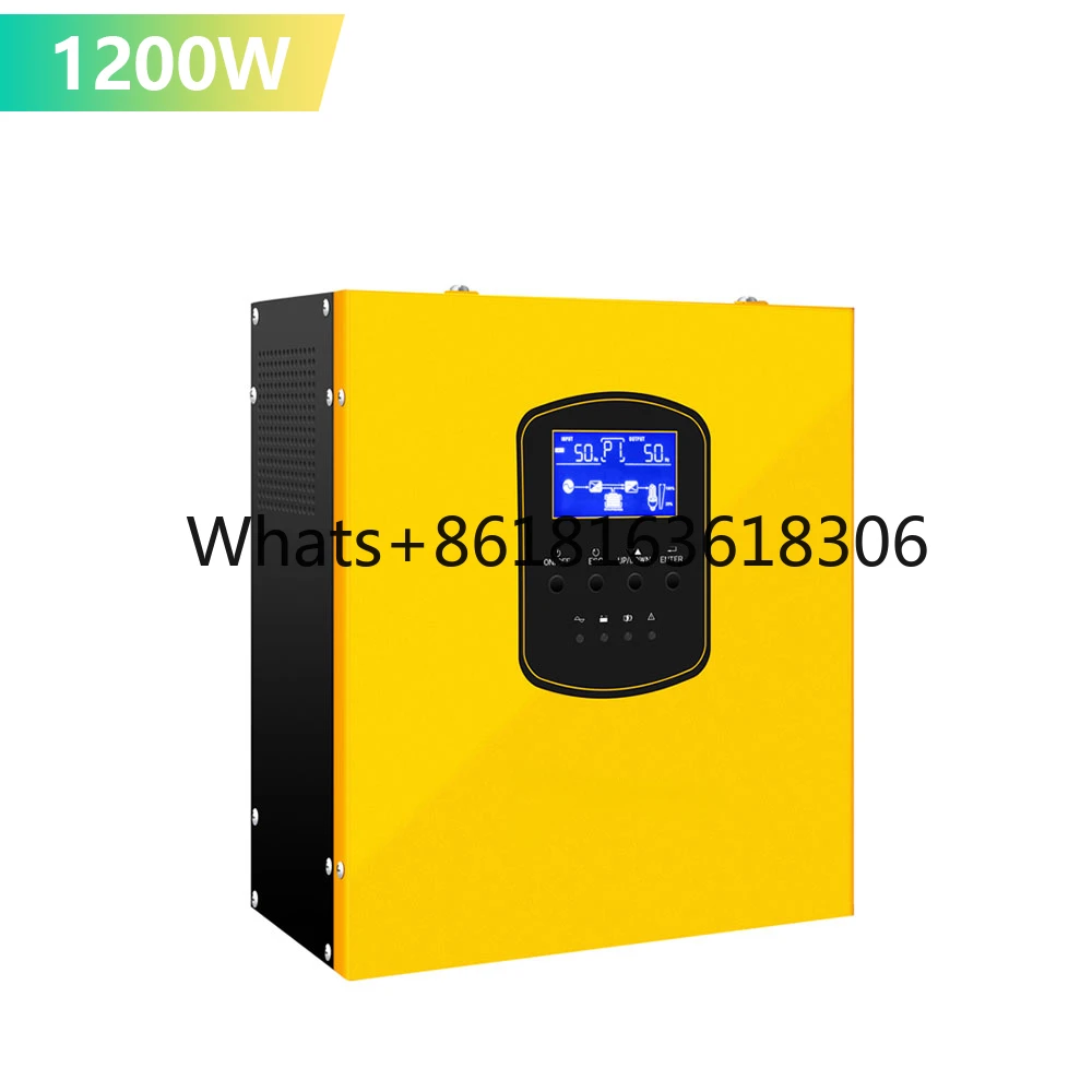 1500va 24v power with charger mini  hybrid solar inverter for home