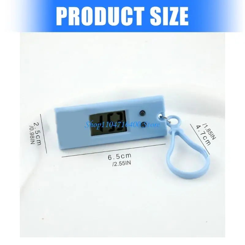 y1gd Fun Cartoon Mini Hanging Clock For Children Portable Design Clear Display Time Education Aid Lightweight Safe Material