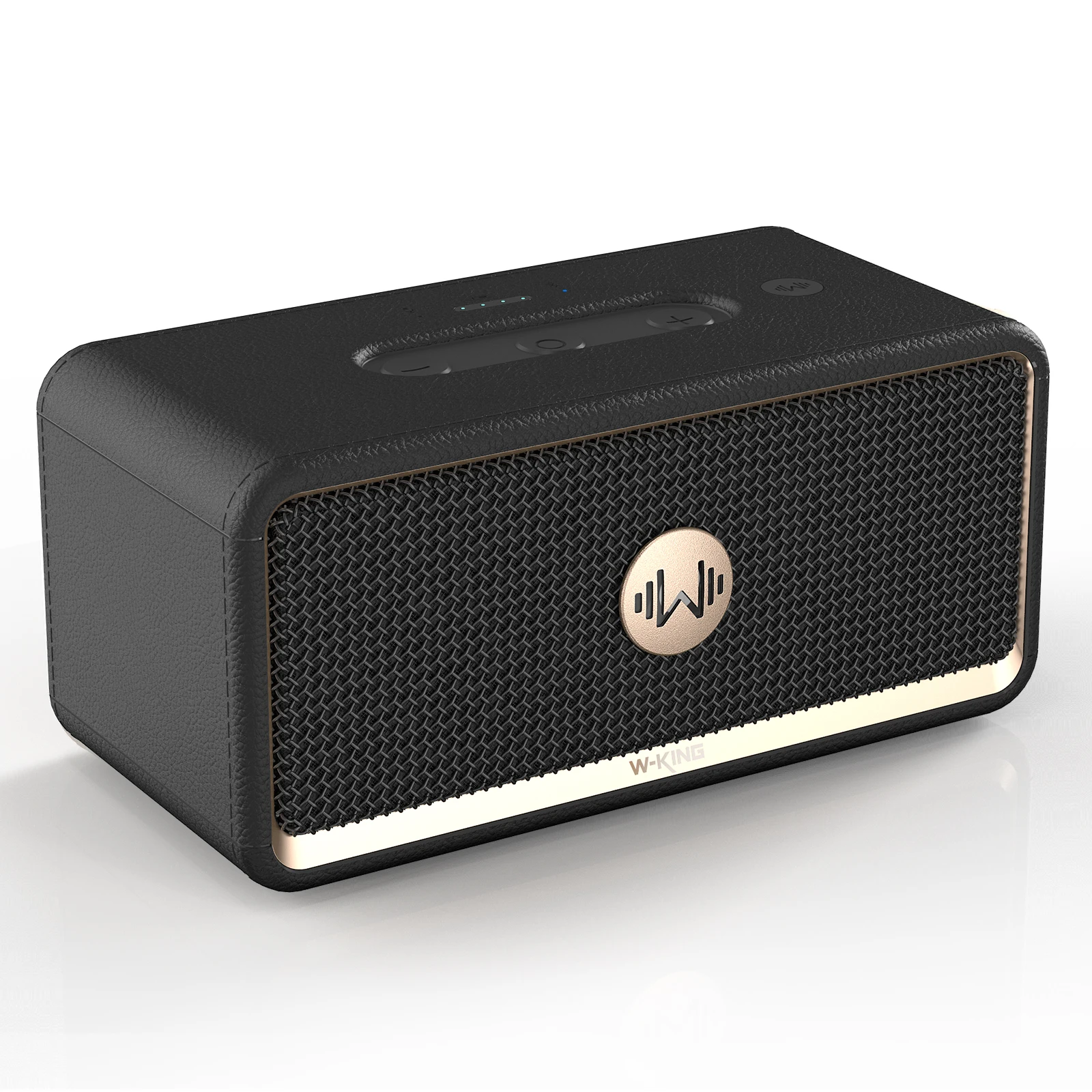 

Retro Style Bluetooth Speaker WKING H130 Portable Wireless with HiFi Bass Sound Equipment Amplifiers Speaker for Home Outdoor