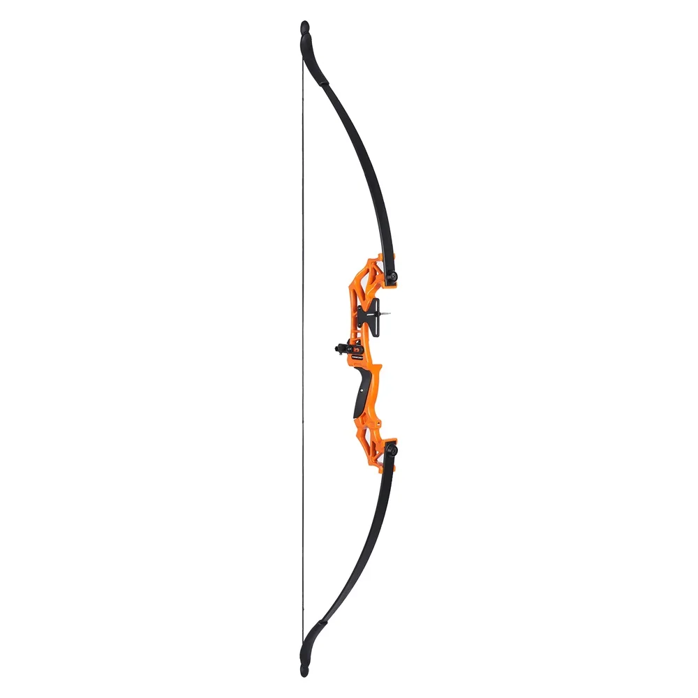 Archery bow recurve bow Shooting Take Down Bow 20/30/40/50lbs Orange/black Bow Outdoor Fishing bow Right Hand Bow Straight bow