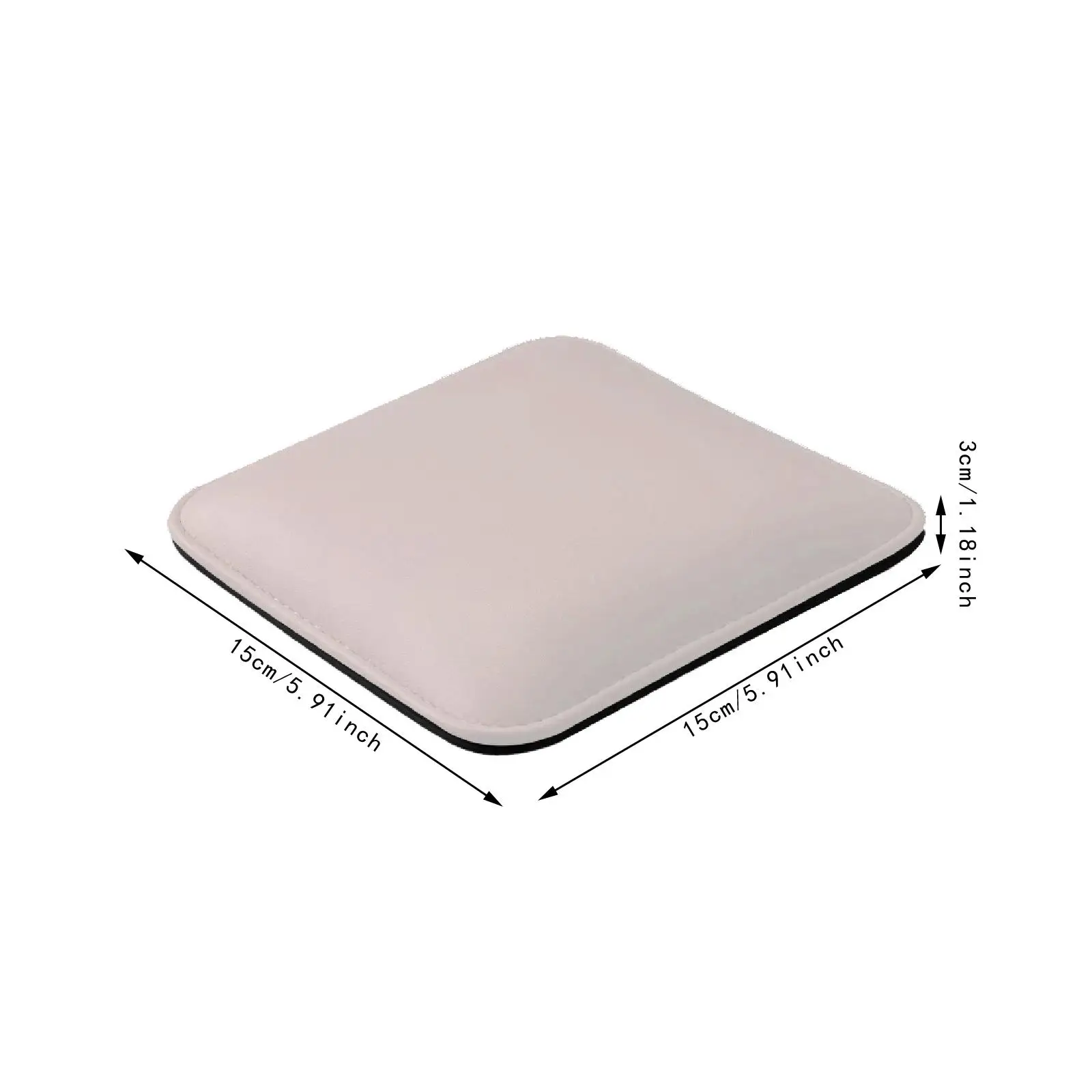 Reposamanos para codo, mesa profesional fácil de limpiar, estación de escritorio, almohadilla para manicura, reposabrazos para uñas, alfombrilla para mesa de uñas para salones, bricolaje en el hogar