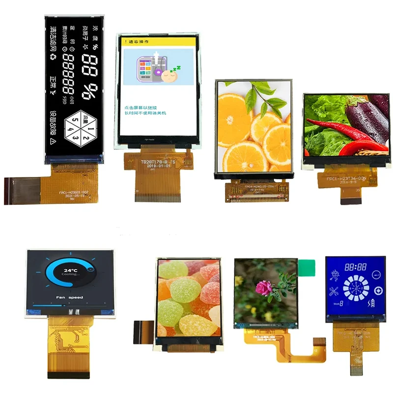 LCD Display Touch TFT Screen Panel Custom 2.0 2.4 3.2 3.5 4.0 4.3 5.0 7.0 Inch