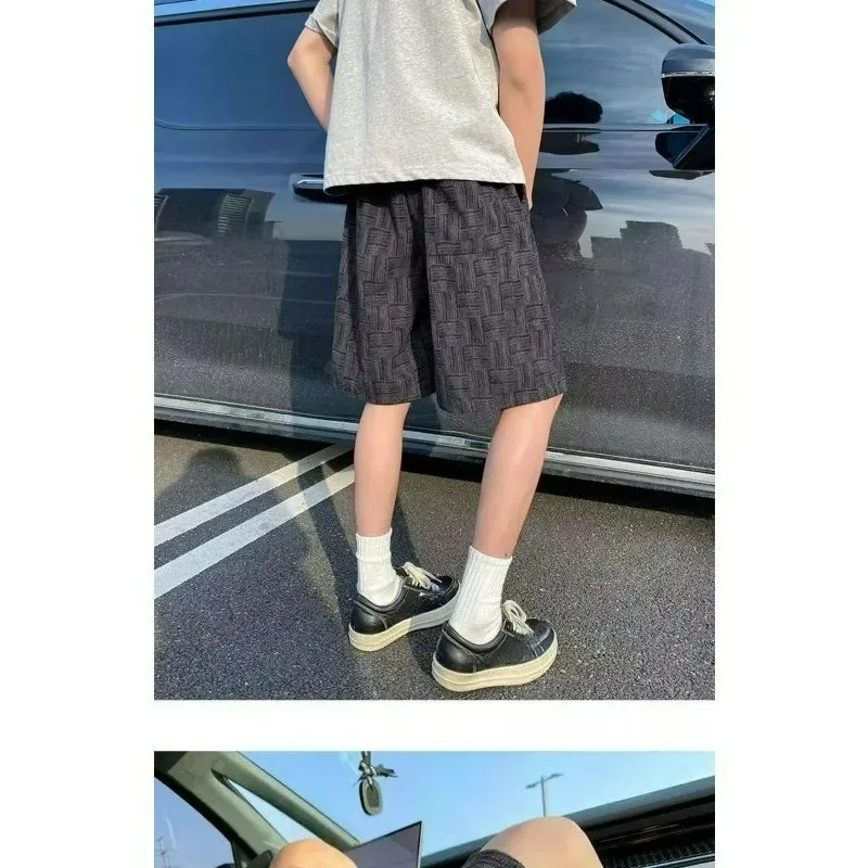 Men's Shorts Are Fashionable Casual Loose and Oversized Suitable for Outdoor Sports Camping Hiking and Cycling Shorts