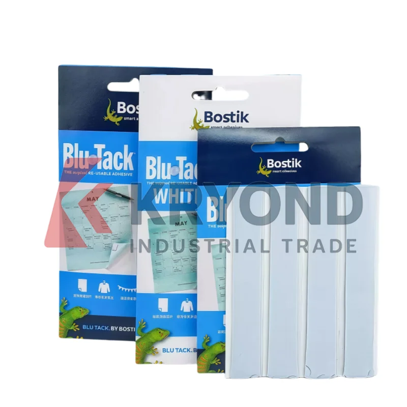 Bostik Blu Tack 75g معجون لاصق متعدد الأغراض قابل لإعادة الاستخدام وقابل للإزالة للمكتب المنزلي والحرف اليدوية في الفصل الدراسي #3