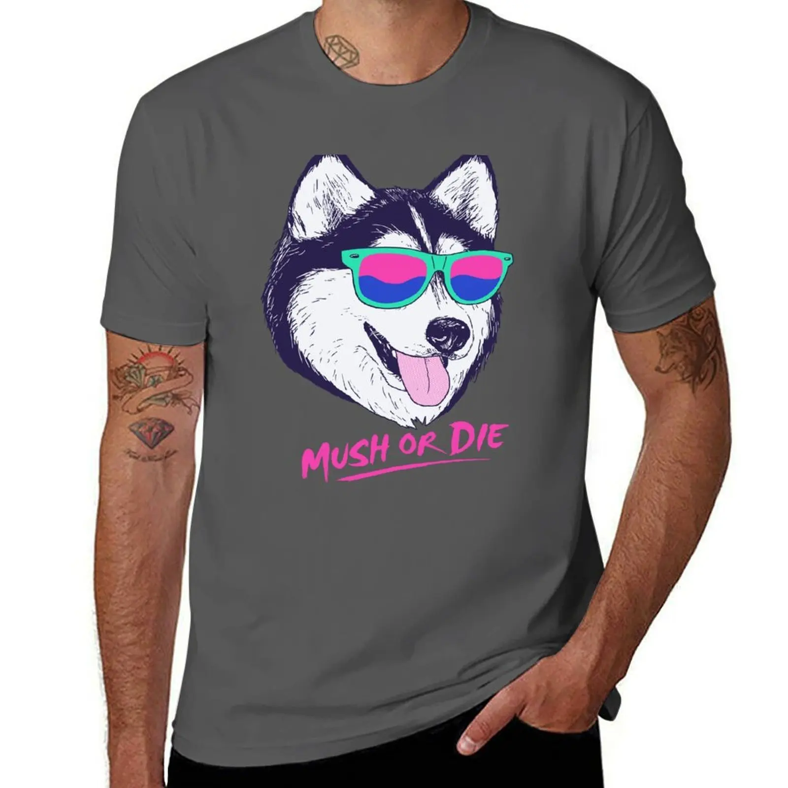 Mush Or Die T-Shirt Comfortable Workout Short Sleeve Shirt