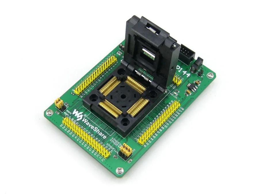 

Stm32-qfp144 Адаптер для программирования тестового гнезда Yamahi для Qfp144 Lqfp144 0,5 мм Stm32f10xz Stm32l1xxz Stm32f2xxz Stm32f4xxz