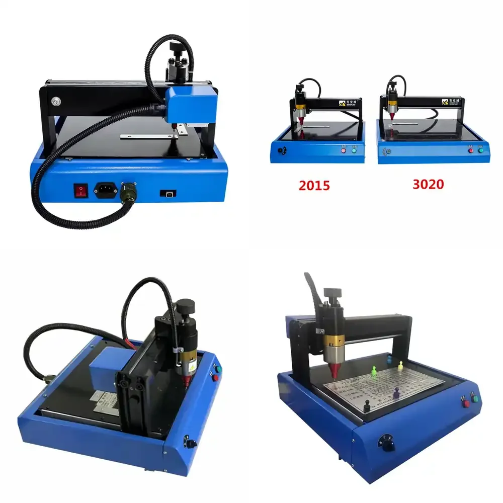 

for LUNYEE 400W Mini CNC Milling Machine 2015 3020 for Stainless Steel Metal Engraving Marking Cutting Machining Tool