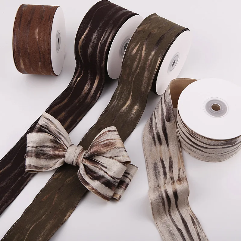 

10 Yards 50MM Stripe Design Ribbon Hair Bows DIY Crafts Handmade Accessories Sewing Supplies Home Decoration