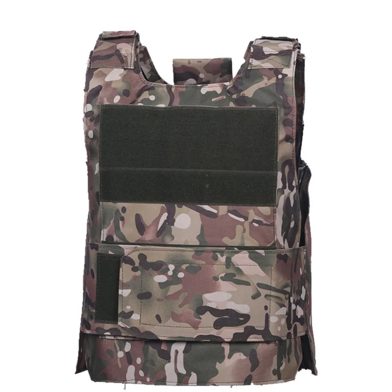 High Quality Tactical Army Vest Down Body Armor Plate Tactical Airsoft Carrier Vest CP Camo Hunting Police Combat Cs Clothes