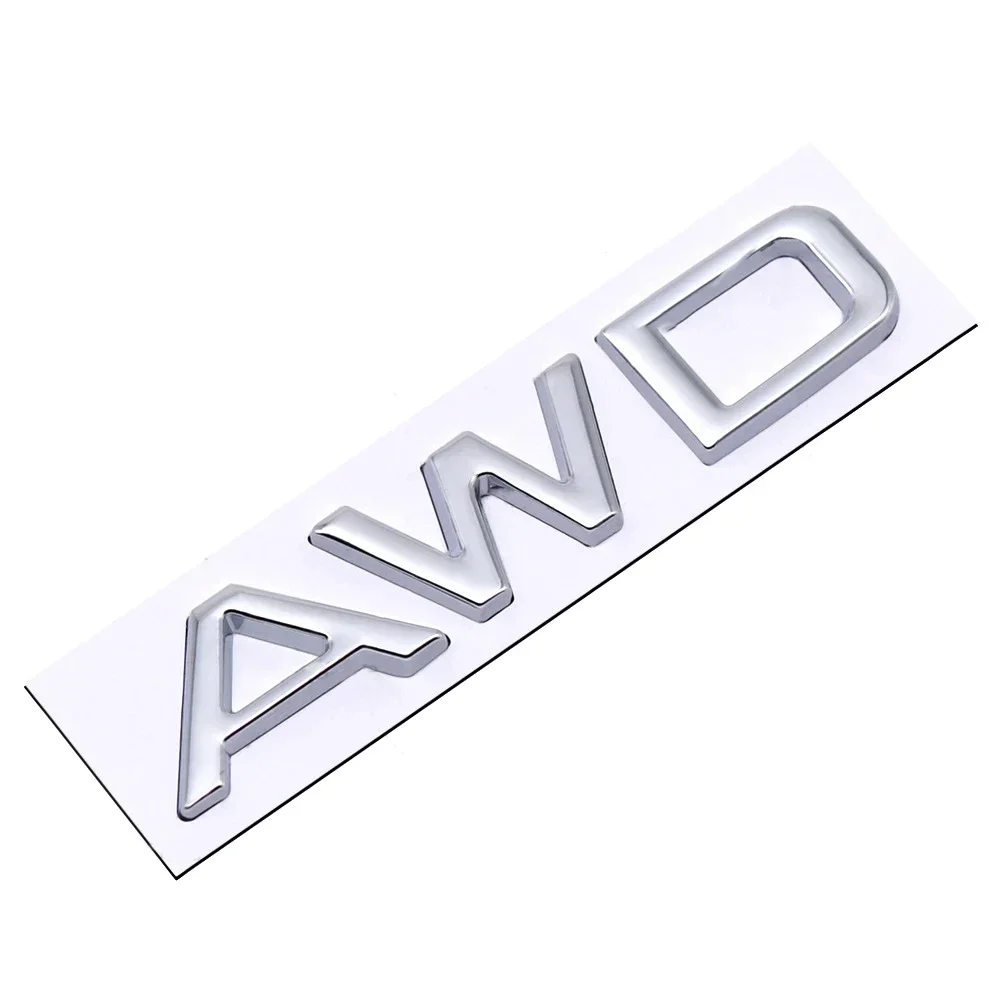 Metal AWD Logo Car Rear Trunk Emblem Sticker for Lexus RX300 NX300h NX NX200T RX350 Body Decal Exterior Accessories view 5