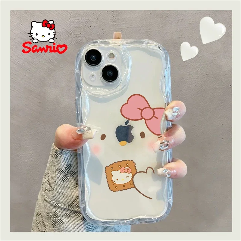 Kitty Cat Telefoonhoesje Iphone 16/15/14/13/12/11/x/xs/xs Max Girl Iphone Case Kt Mode voor Iphone My Melody 2025 Nieuw