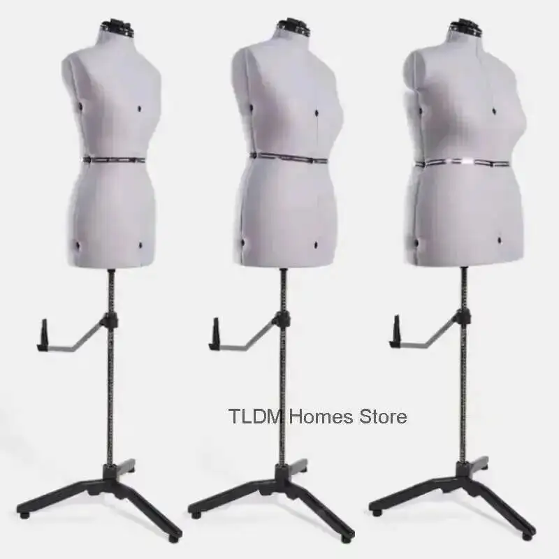 

Adjustable Sewing Cloth Cover Female Mannequin body for Tailor Design Clothes Bust Dress Stand Metal Base Sewing Supplies k