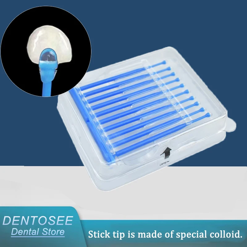 

20Pcs Disposable Dental Adhesive Tips for Crowns, Veneers, Bridges - Precise Applicator