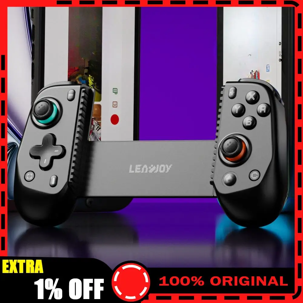 Leadjoy Blade Plus/M2 Plus ストレッチゲームコントローラー 2モード ホール効果トリガー/ジョイスティック 体感ゲームパッド PC/スマホ/NS2対応