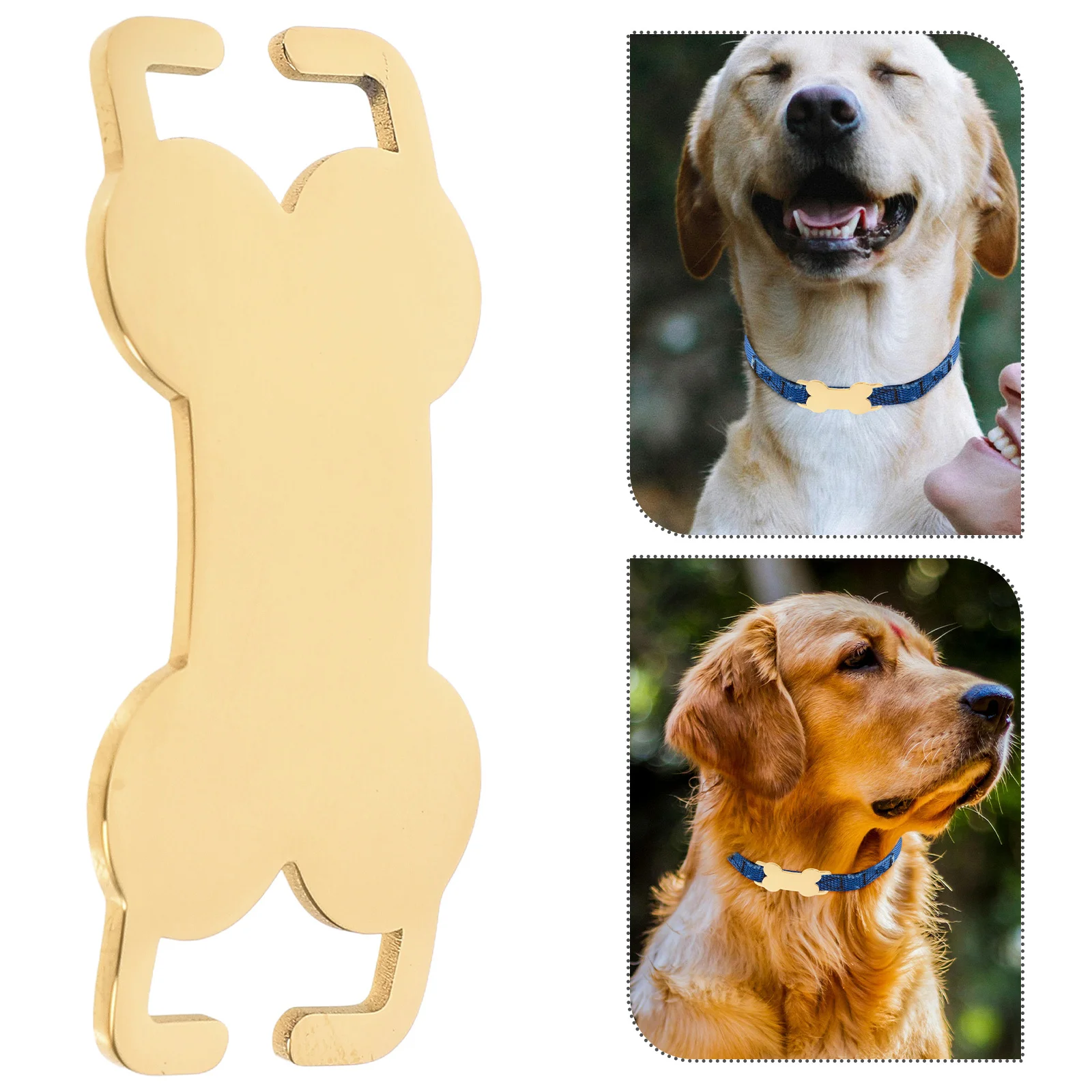 3Pcs Bone Design Do…