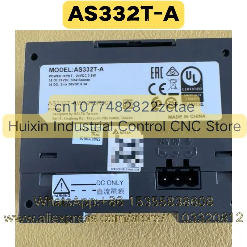 Used PLC Controller AS332T-A AS332T A Normal Function Tested OK