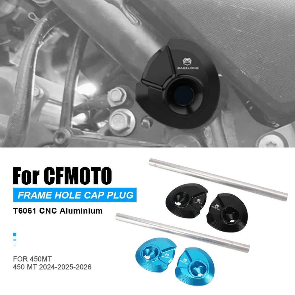 

Frame Hole Cap FOR CFMOTO 450MT/ 450 MT 2024-2025-2026 Motorcycle Crankcase Cover Engine Stator Plug Alternator Cap IBEX 450