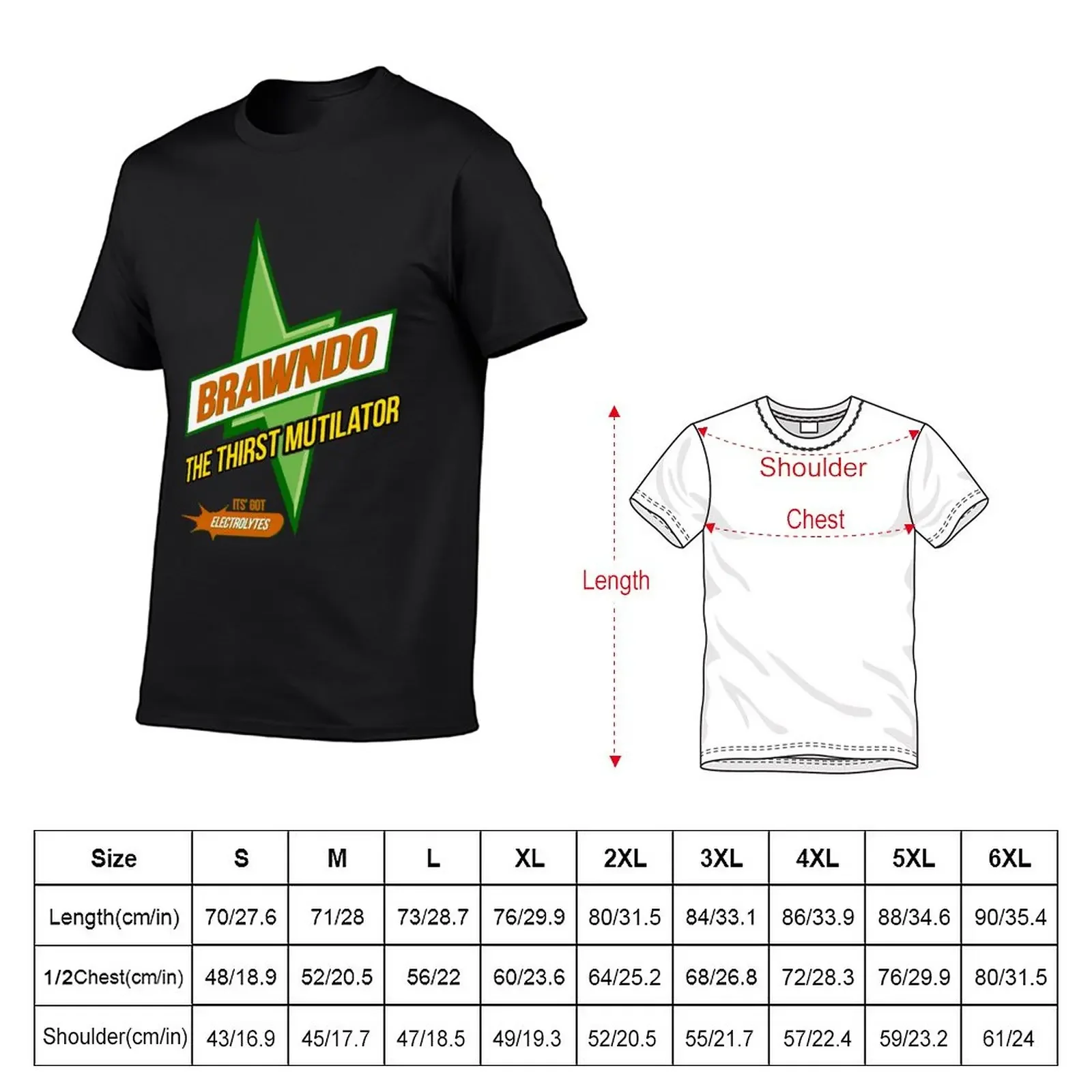 New Brawndo The Thirst Mutilator - Idiocracy inspired T-Shirt sports fan t-shirts Oversized t-shirt black t-shirts for men