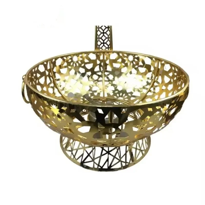 Hotel buffet stove black gold visual hanging stove