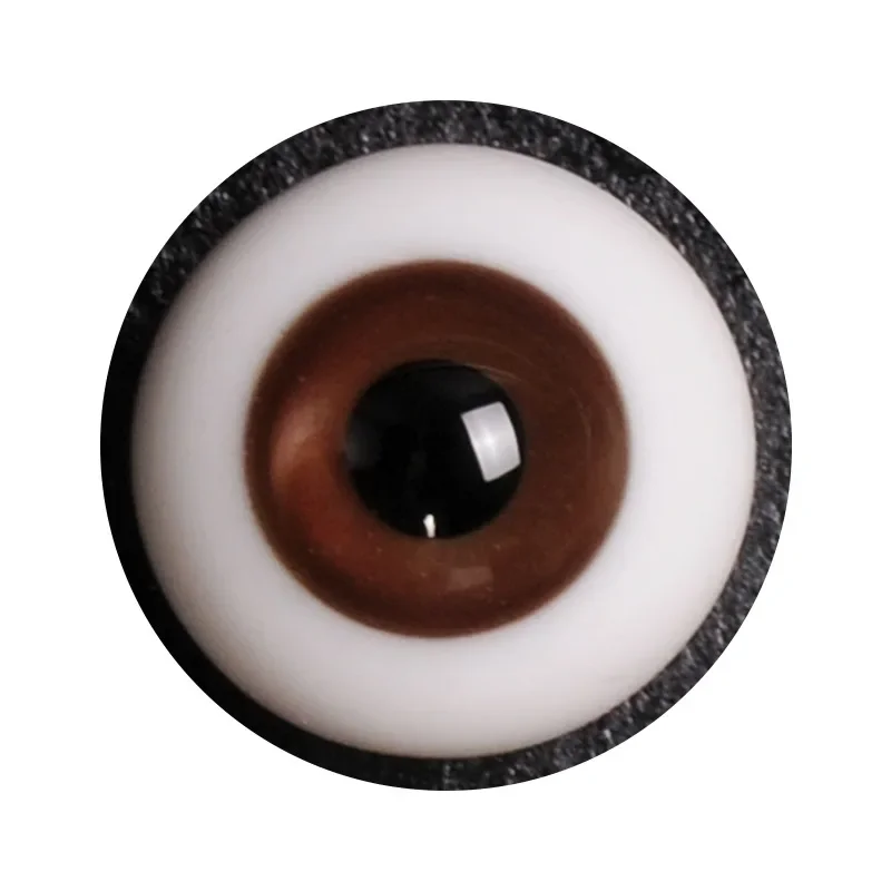 12mm/14mm /16mm Brown Glass Eyes Ball Shape Doll's Accessories for 1/6 1/4 BJD