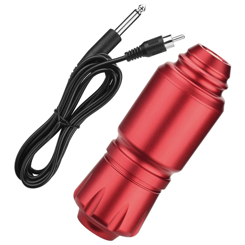 

Ручка для татуировки, вращающаяся портативная машина для татуировки из алюминиевого сплава, аксессуары для татуировок «сделай сам», электрический длинный кабель, профессиональный