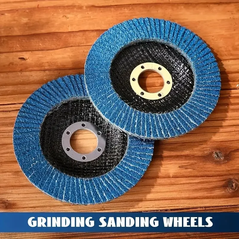 1pc 4.5 Inch Flap Discs 40 60 80 120 Grit Grinding Discs 4 1/2 Assorted Sanding Grinding Wheels,Aluminum Oxide Abrasives,Grind
