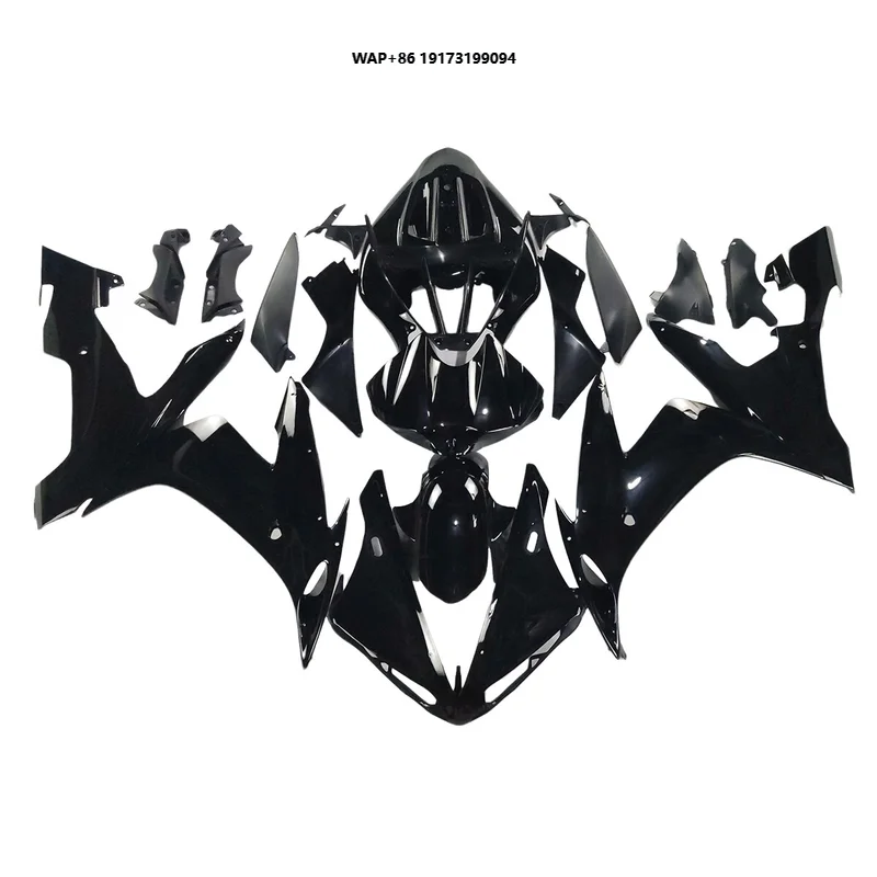 

Motorcycle Shell ABS Fairing Kit Black for 2004 2005 2006 YZF R1