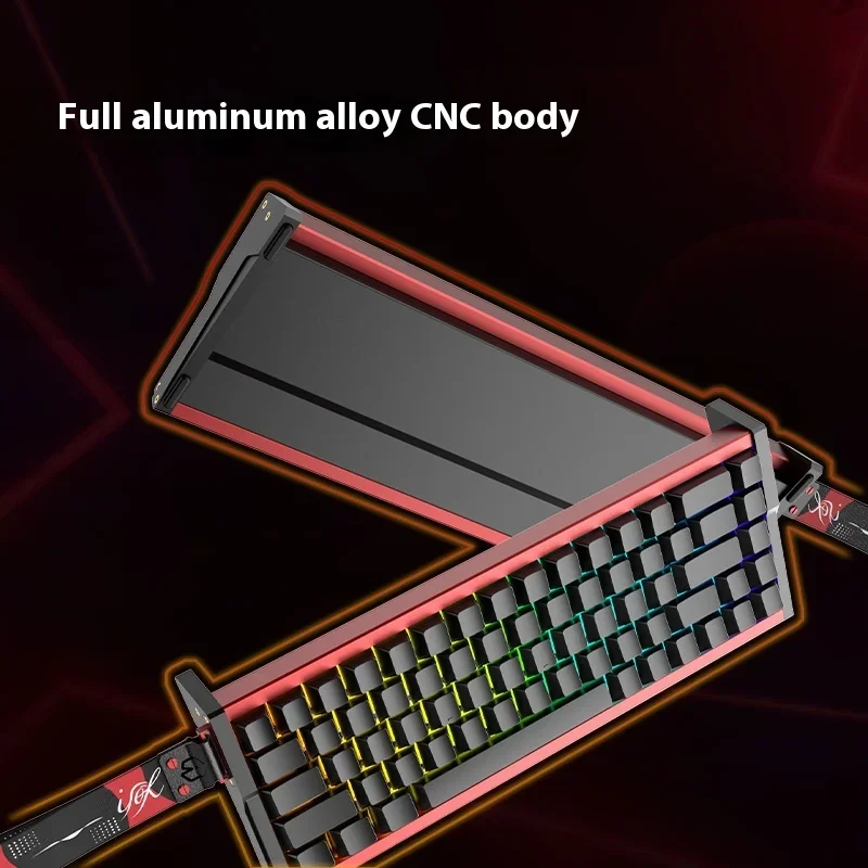 アイロク MG68 ゲーミングキーボード 磁気スイッチ 8000Hz