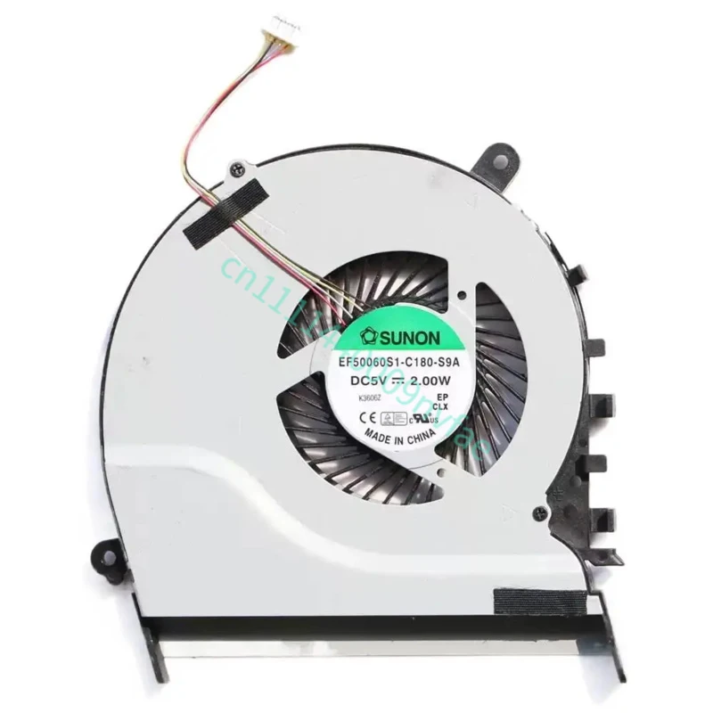 New for ASUS Vivobook S551 S551LB V551 V551L R553L K551 K551L K551LA K551LB CPU Cooling Fan EF50060S1-C180-S9A 0.1