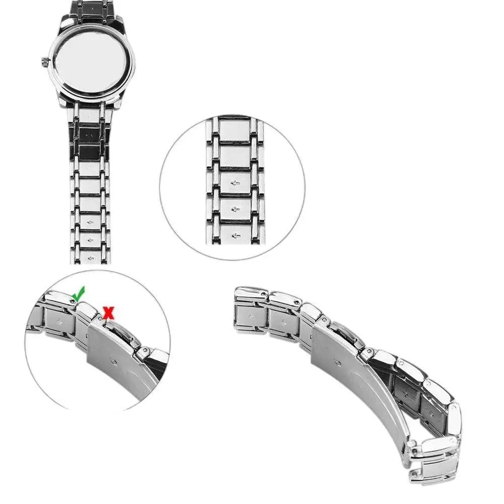31Pcs/Set Precision Watch Link Removal Tool Kit Professional Link Removal Strap Chain Pin Remover Bracelet Adjustment