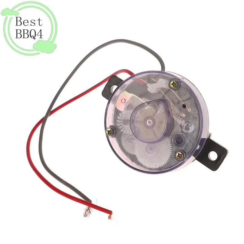 (BBQ4)1PC 2-Wire Spin Dryer Tube Timer 5-Minute Timer 220V DXT5 Mechanical Timing Switch Knob Washing Machine Accessories