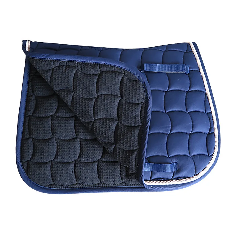 

High Quality Gift Polyester Cotton Saddle Pad Sweat Pad T/C Cloth Cotton Filling Soft and Comfort Advanced Top Workmanship