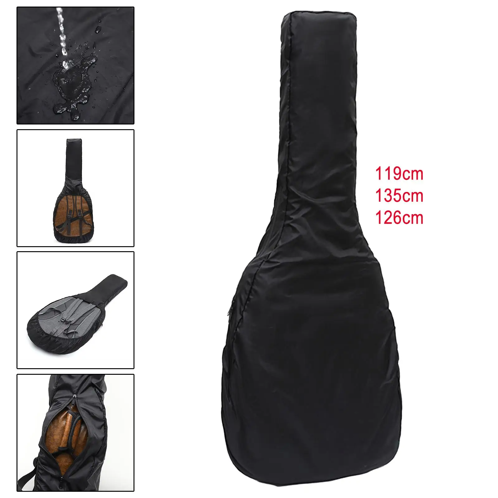 Durable Guitar Bag Rain Cover for Electric and Acoustic Guitars - Protect Your