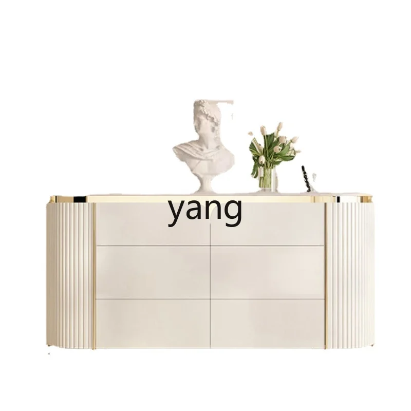 

CX Bedroom Living Room Storage Decoration High-End Paint Meal Side Light Luxury Home Entrance Cabinet