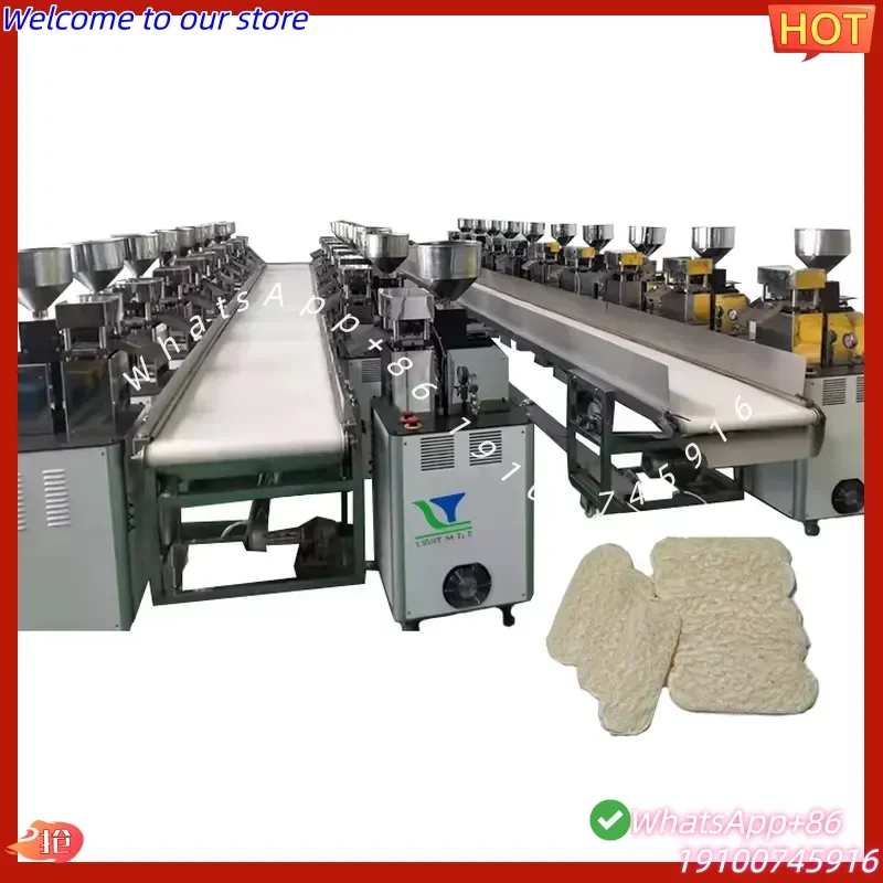 2026Hot Korean Puffed Rice Cake Machine Popped Cake Making Machine