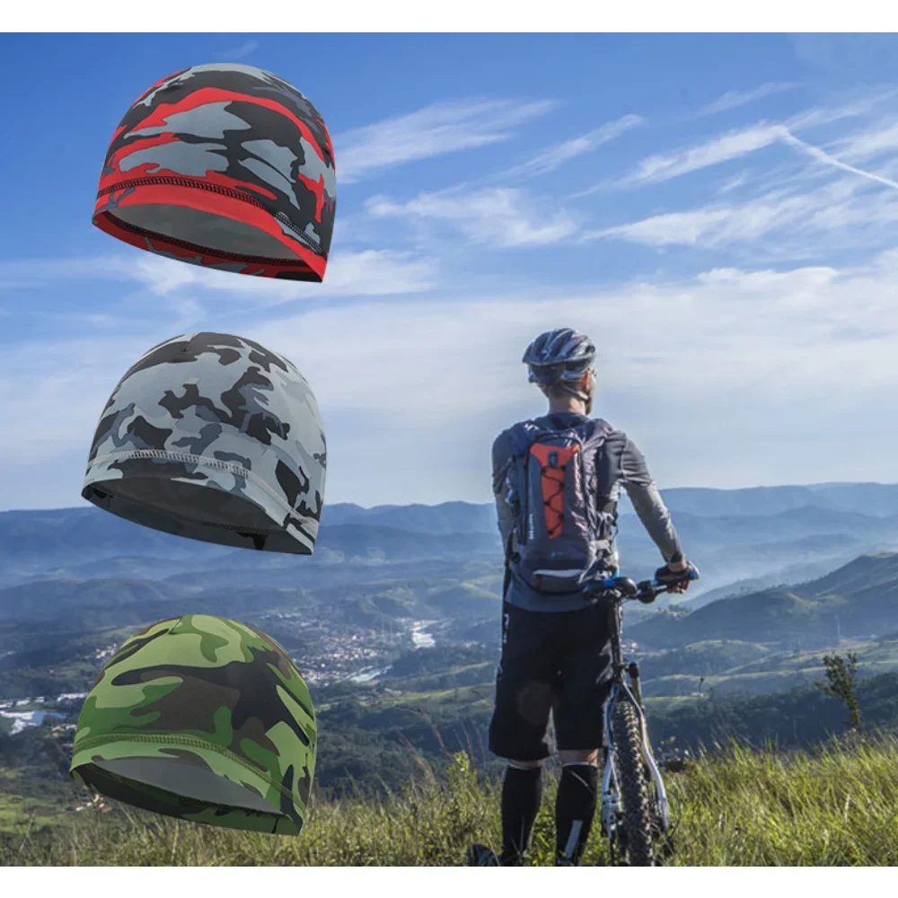 Summer Cycling Cap Quick-drying Ice Silk Sunscreen Breathable Men's and Women's Bicycle Helmets Lined with Inner Bile