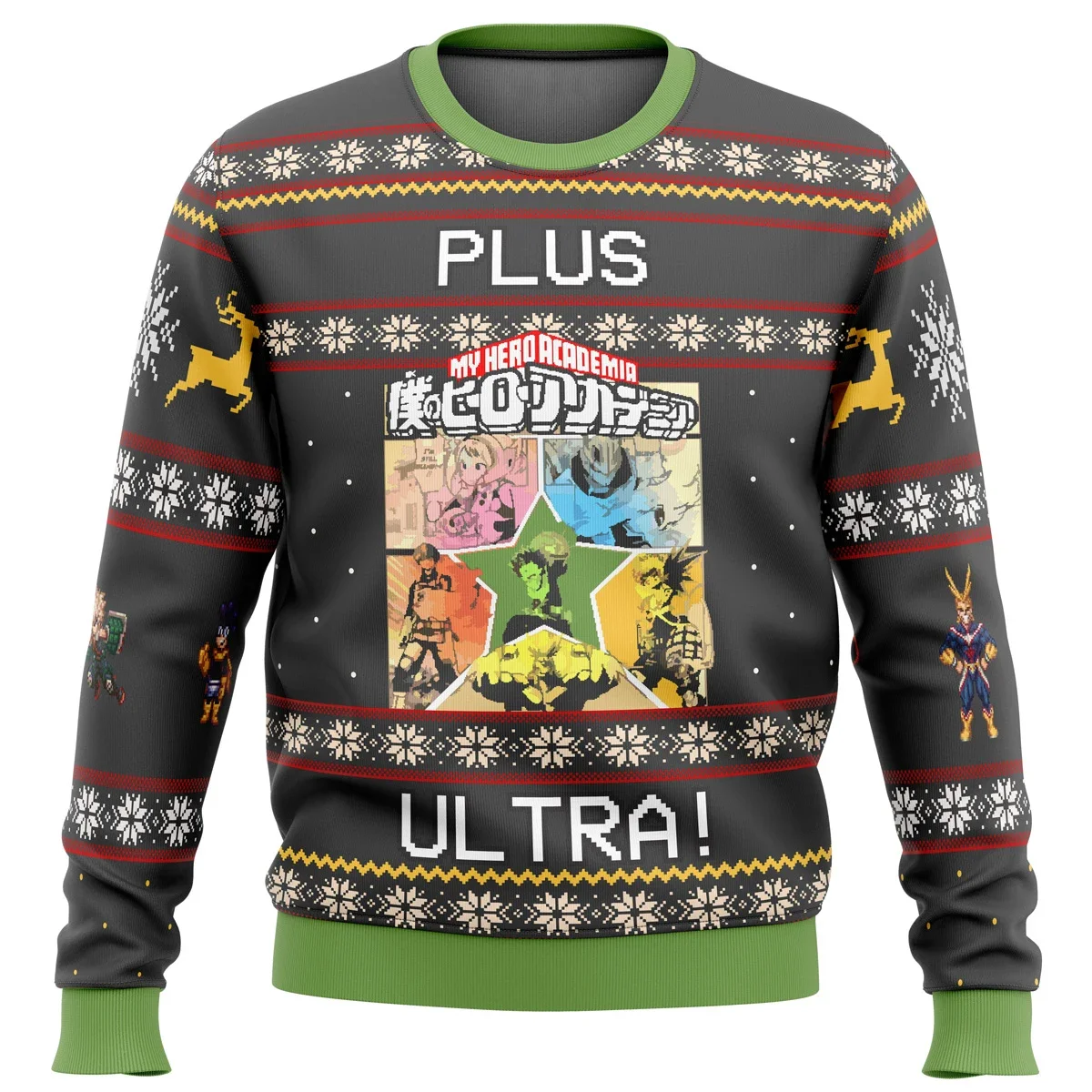 My Hero Academia Boku No Holiday brutto maglione di natale regalo babbo natale Pullover uomo felpa 3D e Top autunno e inverno