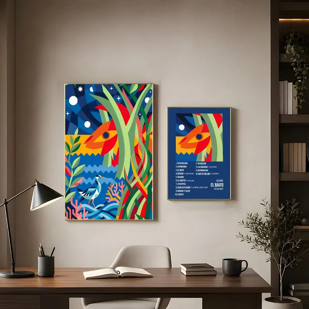Modern Rap Artist Q-Quevedo Poster Modern Interior Wall Decor & Trendy Home Highlights
