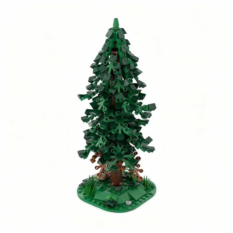 

427pcs MOC Plants Trees Tall Fir Creator Expert Model Building Blocks Construction Toy Christmas Gifts DIY Creative Idea Brick