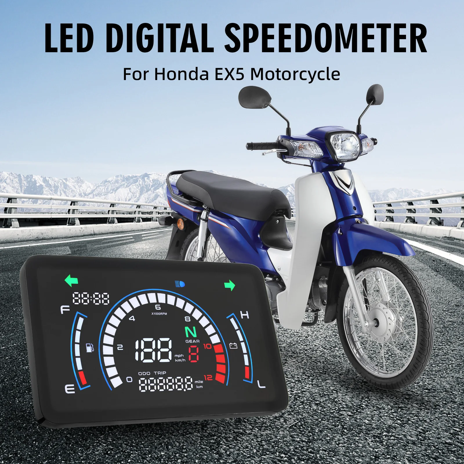 Thumbnail 2 - #29 Trending Motorcycle Speedometers Right Now