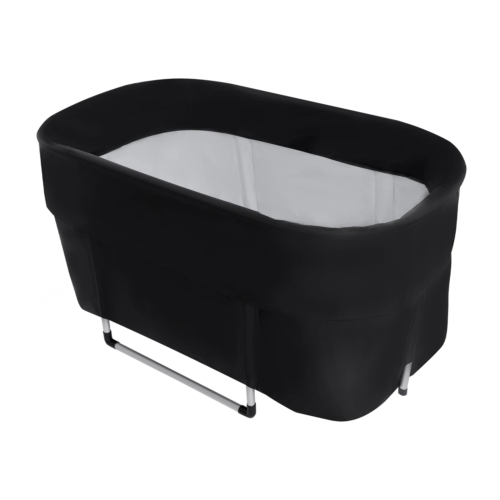 Foldable Bathtub Cold or Hot Baths Outdoor Indoor Swimming Pool Comfortable Bathing Tub 150kg/330.69lbs Load Good Insulation